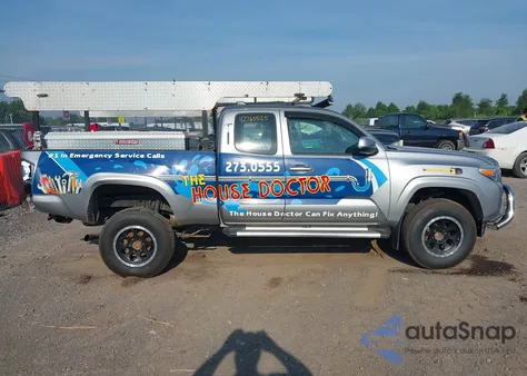 2018 Toyota Tacoma Sr из США, поврежденный, VIN 5TFRX5GN8JX107596